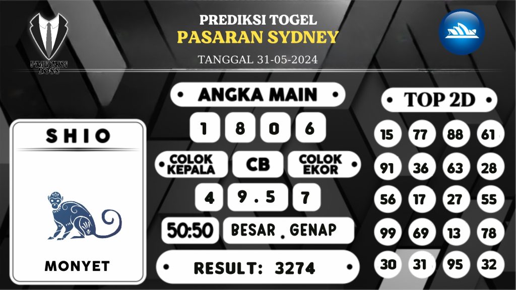 https://prediksibosslife.com/prediksi-boss-togel-sidney-jumat-31-mei-2024/