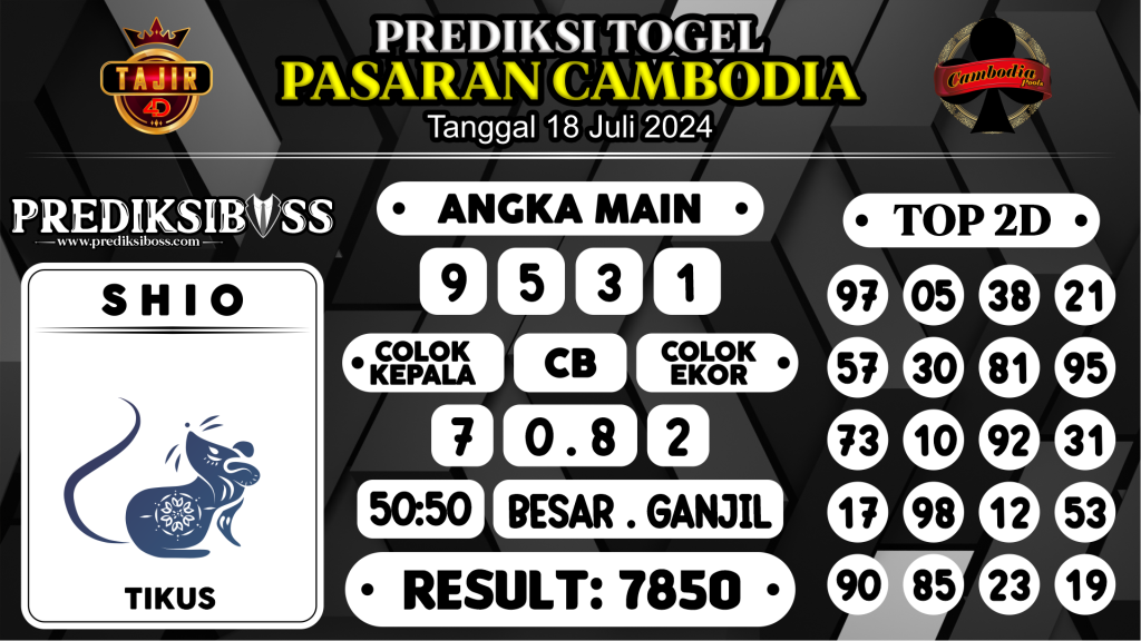 https://prediksibosslife.com/prediksi-boss-togel-cambodia-kamis-18-juli-2024/