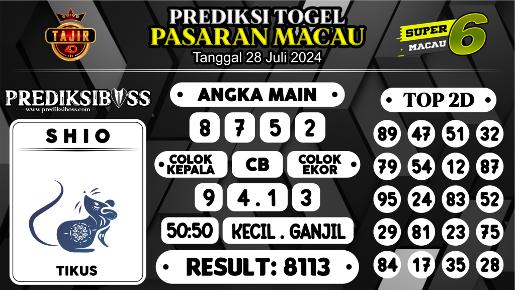 https://prediksibosslife.com/prediksi-boss-togel-macau-minggu-28-juli-2024/