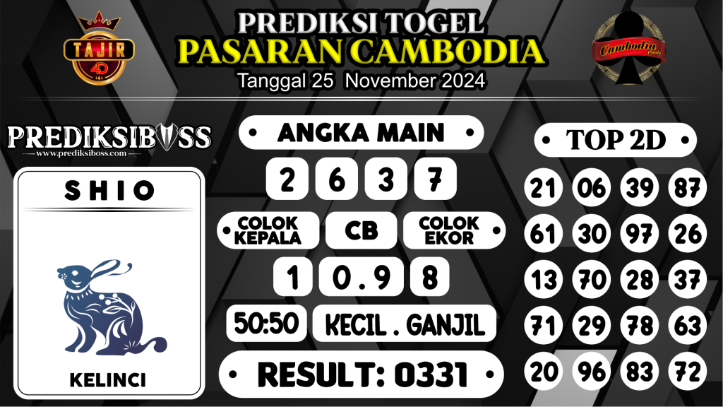 https://prediksibosslife.com/prediksi-boss-togel-cambodia-senin-25-november-2024/