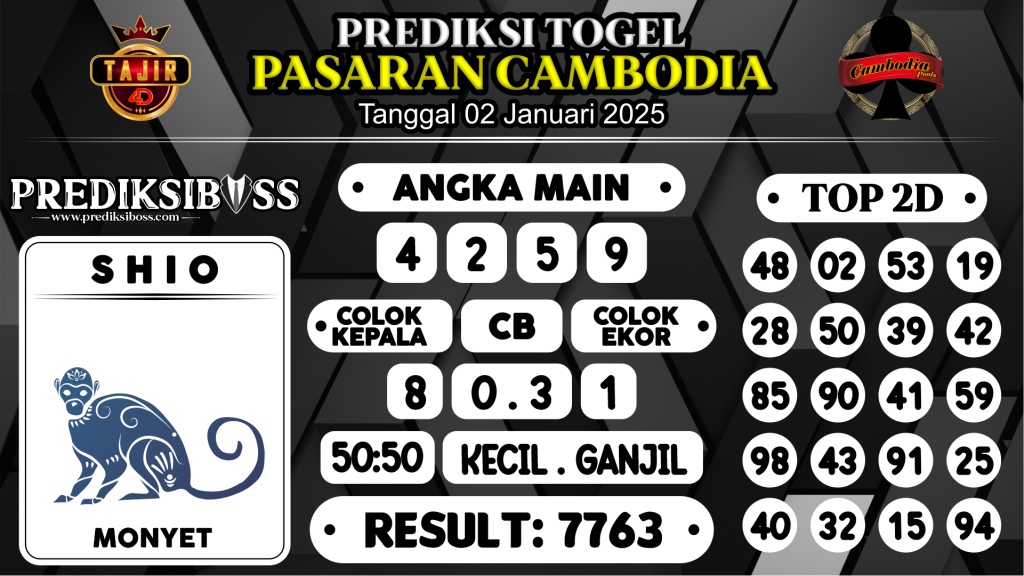 https://prediksibosslife.com/prediksi-boss-togel-cambodia-kamis-02-januari-2025/