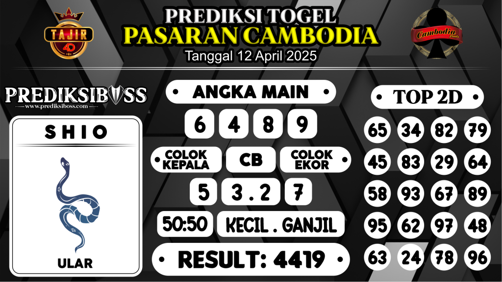 https://prediksibosslife.com/prediksi-boss-togel-cambodia-sabtu-12-april-2025/