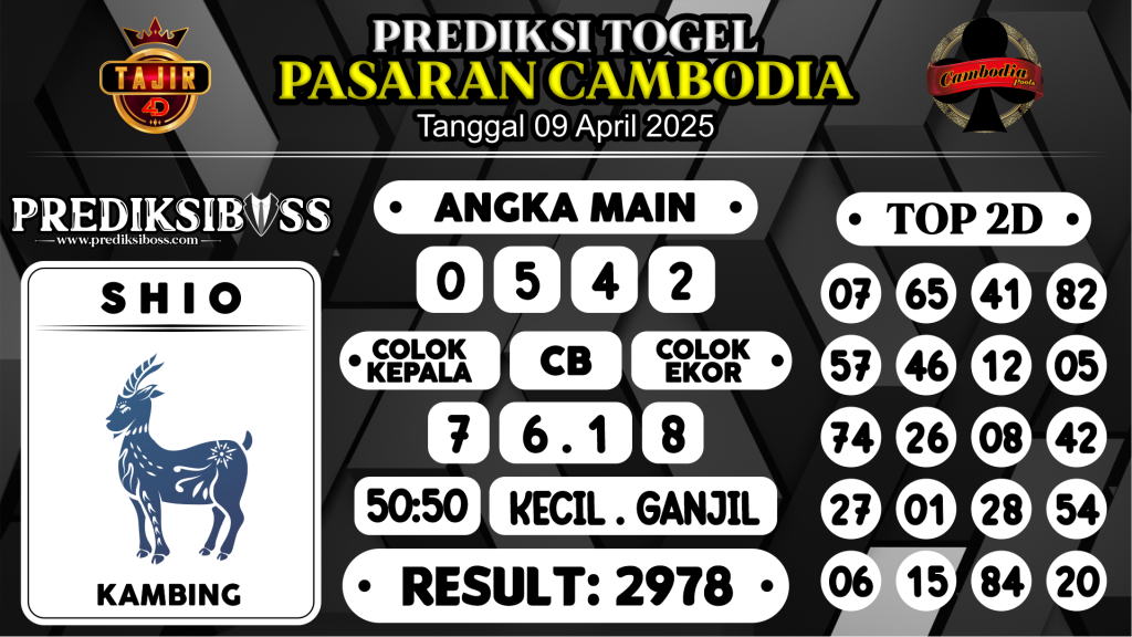 https://prediksibosslife.com/prediksi-boss-togel-cambodia-rabu-09-april-2025/